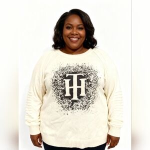 Tommy Hilfiger Women's Cream Sweater